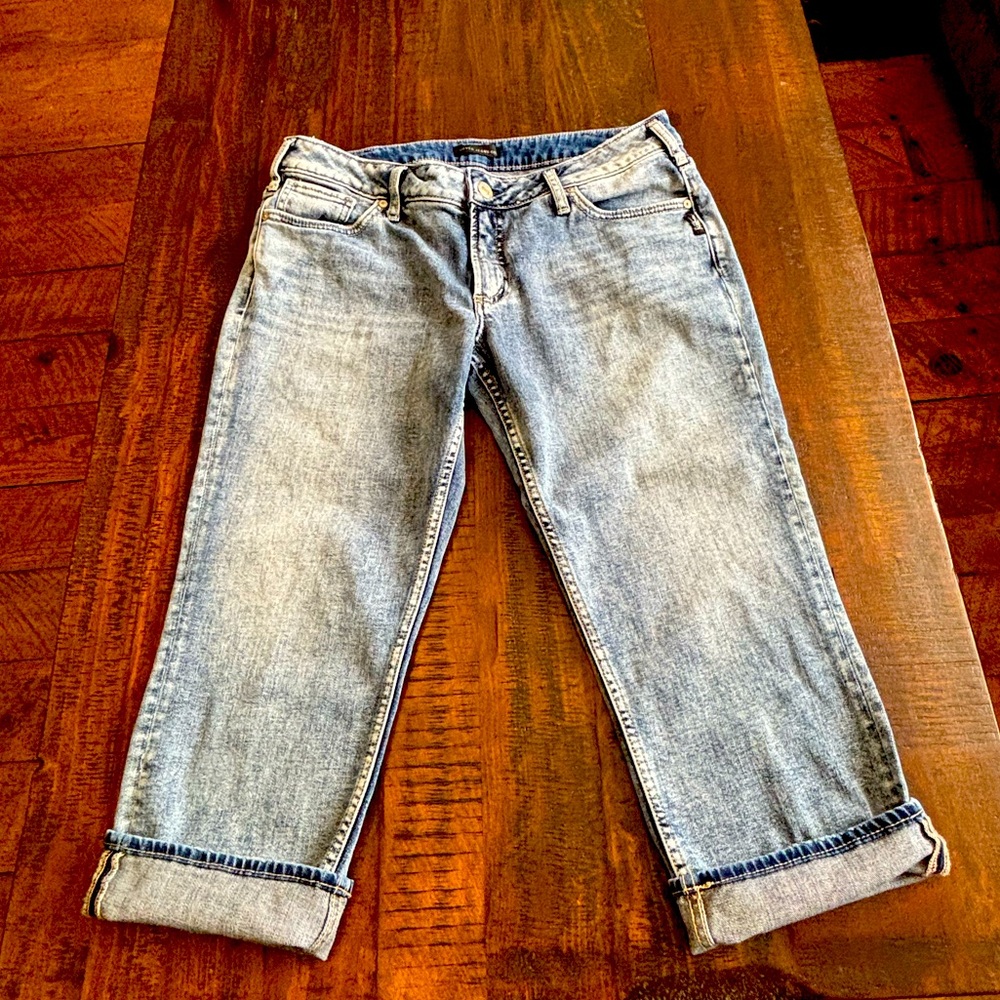 Silver Suki Capri 32x22.5